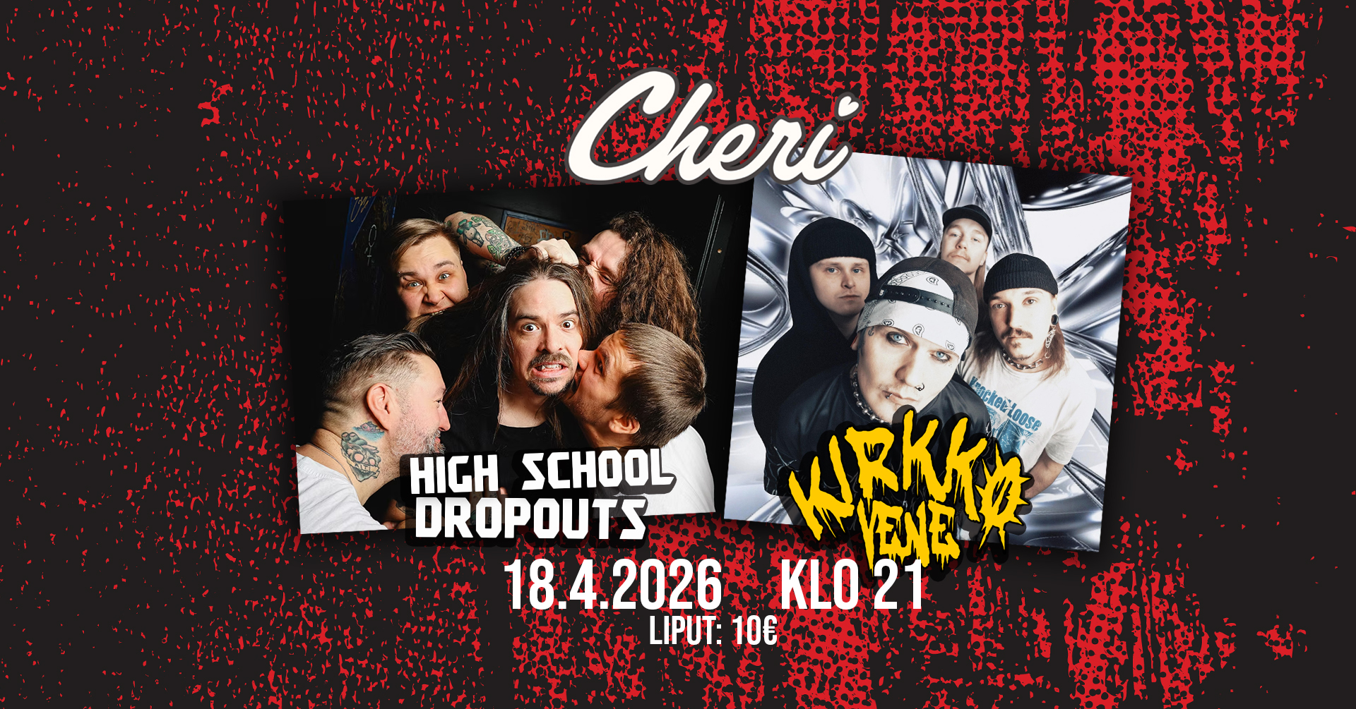 Kirkkovene + Highschool dropouts