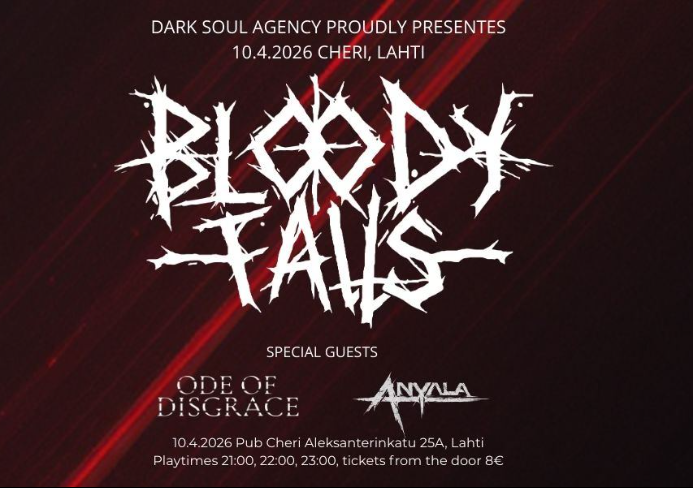DSA Metal Night, Bloody falls - Ode Of Disgrace - Anyala